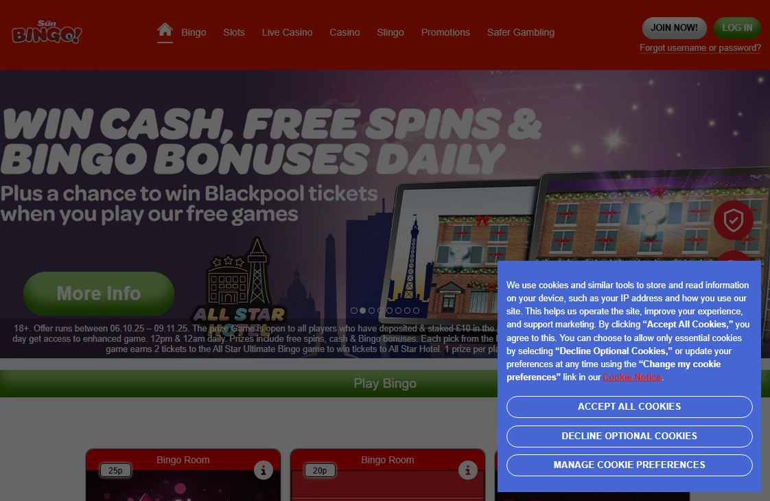 Sun Bingo Casino